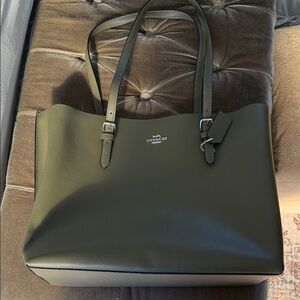 Coach Olive Leather Tote
